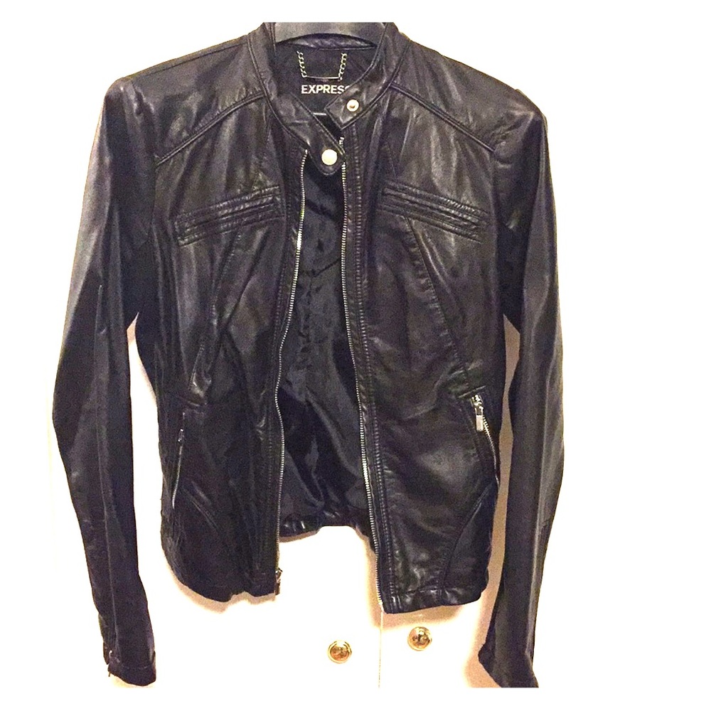 Express Faux Leather Jacket